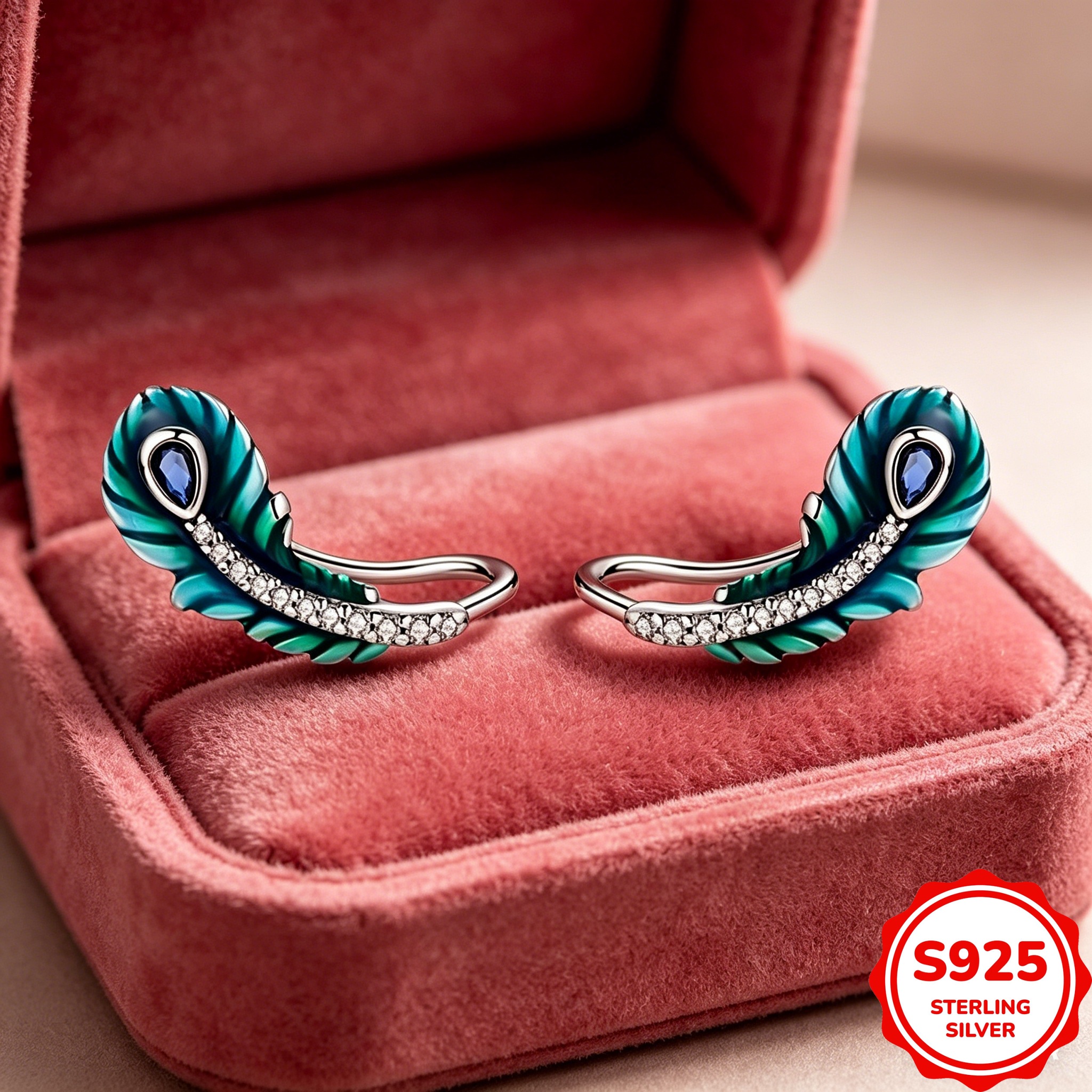 Women's S925 Hypoallergenic Classic Hoop Earrings